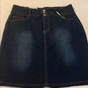 AQ Denim Jean Skirt